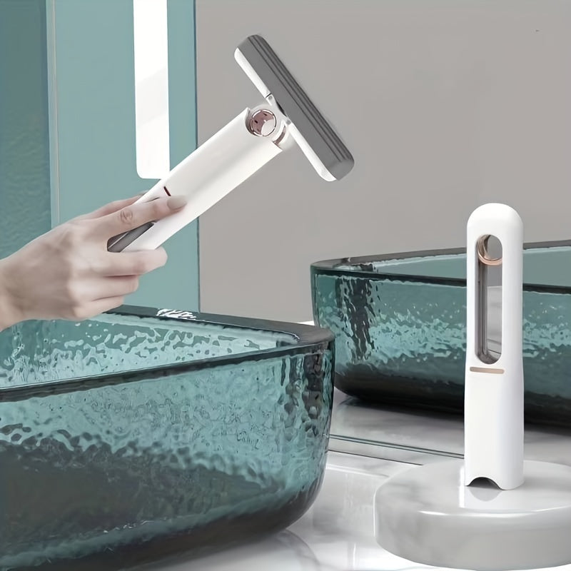 New Portable Mini Mop, Multifunction Portable Squeeze Cleaning Mop