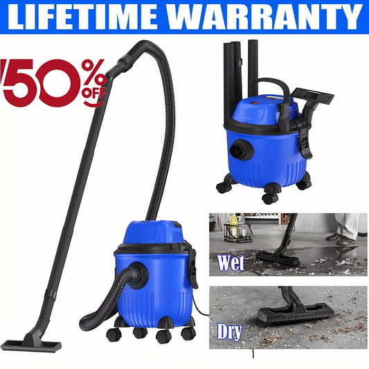 2800w 3 In 1 Vacuum Cleaner Wet And Dry Bagless Cylinder Compact Floor Cleaning Powerful Tub HEPA Filter With Blower Function Workshop Dust Extractor For Christmas, Halloween Gift