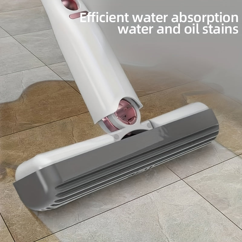 New Portable Mini Mop, Multifunction Portable Squeeze Cleaning Mop