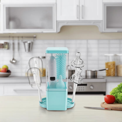 Multifunctional Electric Cup Brush Kitchen Glass Bottle Cleaning Brush Adjustable Level Rechargeable Tea Cup Baby Bottle Cleaner